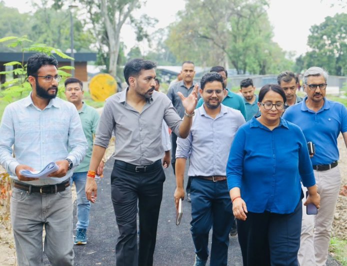 देहरादून : राष्ट्रपति उद्यान निर्माण अंतिम चरण में