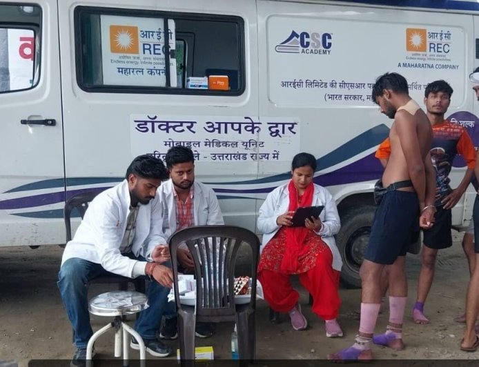हरिद्वार : कांवड़ मेले में मेडिकल मोबाइल यूनिट बनी वरदान, 7 हजार श्रद्धालुओं का उपचार