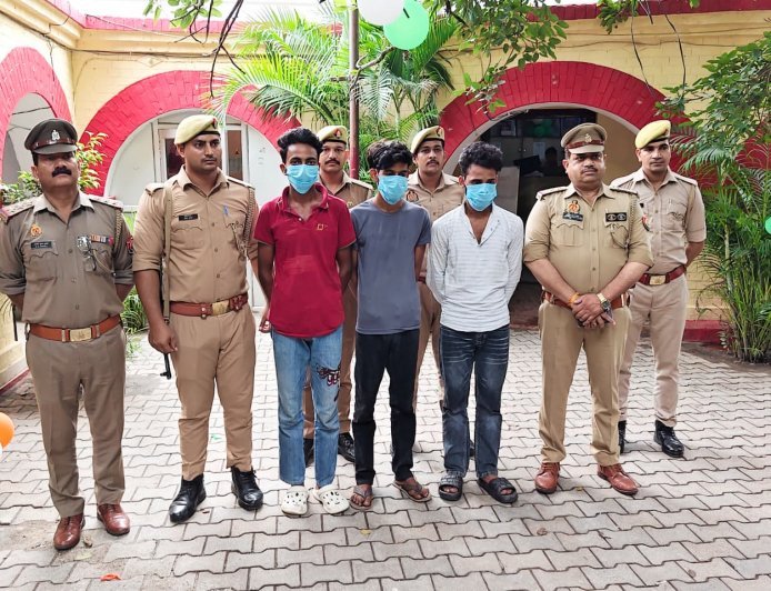 लखीमपुर खीरी : सामूहिक दुष्कर्म के तीन आरोपी 24 घंटे में गिरफ्तार, कोतवाली सदर पुलिस की त्वरित कार्रवाई