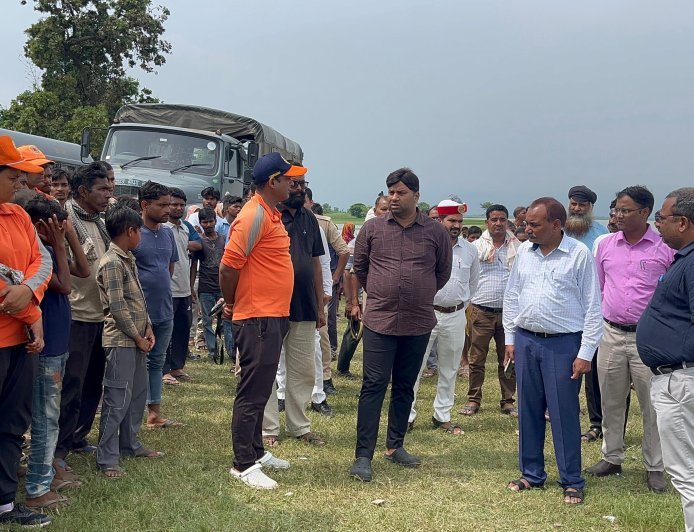 लखीमपुर खीरी : NDRF, SSB और पुलिस टीमें राहत कार्य में मुस्तैद