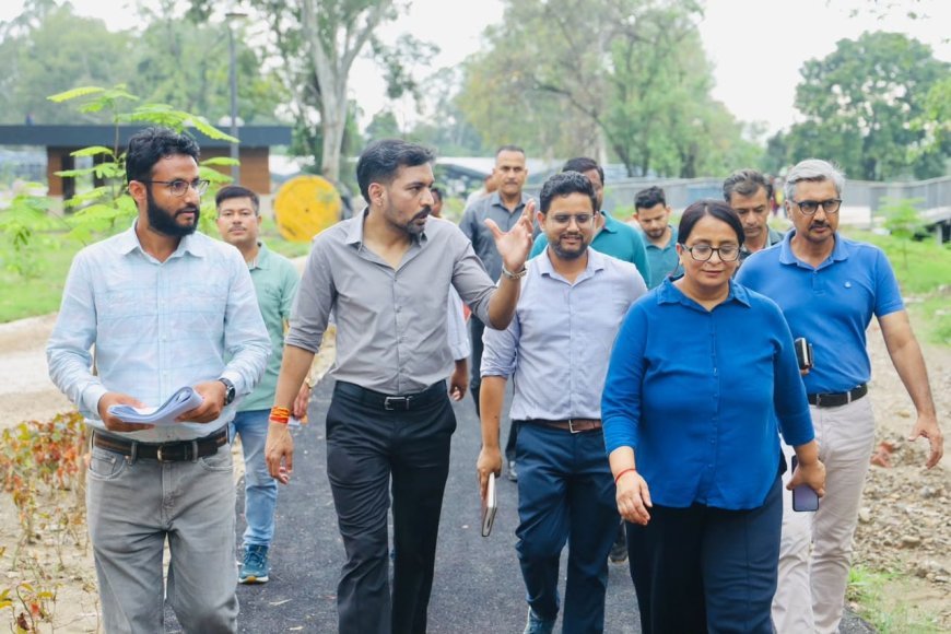 देहरादून : राष्ट्रपति उद्यान निर्माण अंतिम चरण में