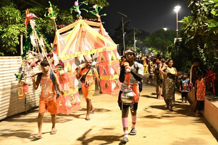 हरिद्वार  : अब तक 1.09 करोड़ 10 हजार श्रद्धालु हरिद्वार से गंगाजल लेकर लौट चुके।