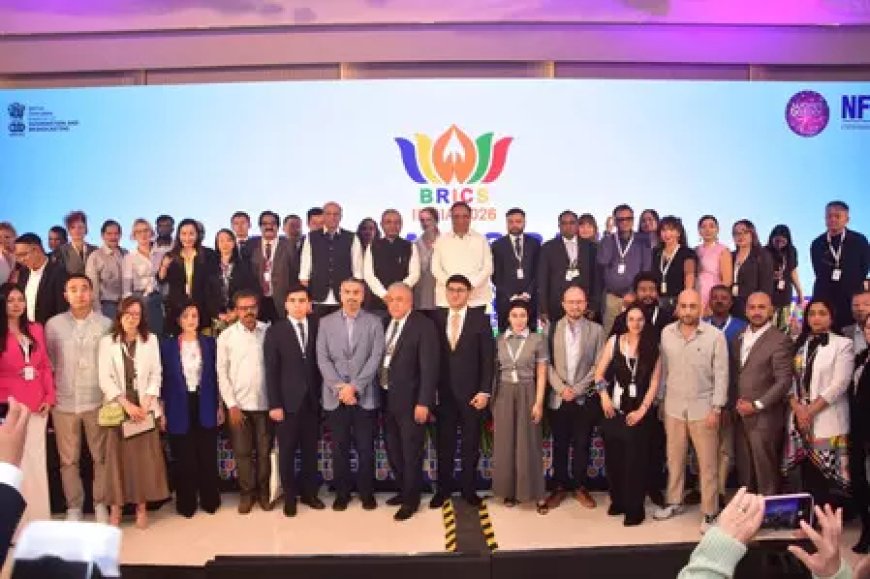 मुंबई में शुरू हुआ BRICS WAVES Bazaar 2026, 21 देशों के प्रतिनिधि हुए शामिल