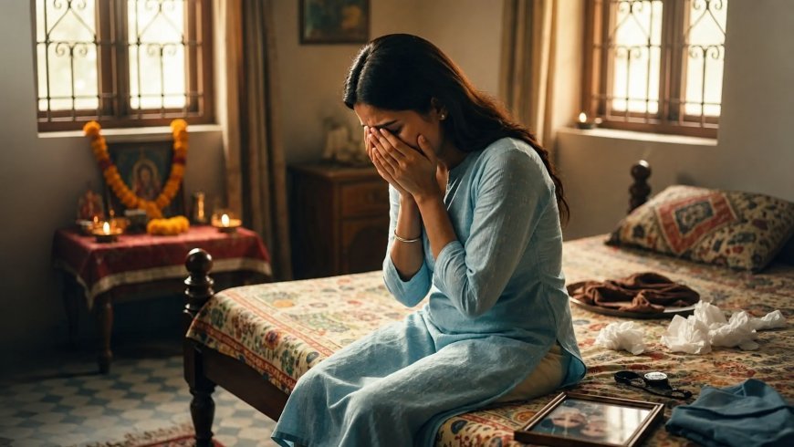 सात फेरों के बीच टूटा भरोसा: पति ने कहा- ‘अब किसी और के साथ रहूंगा’, दो बच्चों के बीच जिंदगी बचाने की जद्दोजहद कर रही कविता