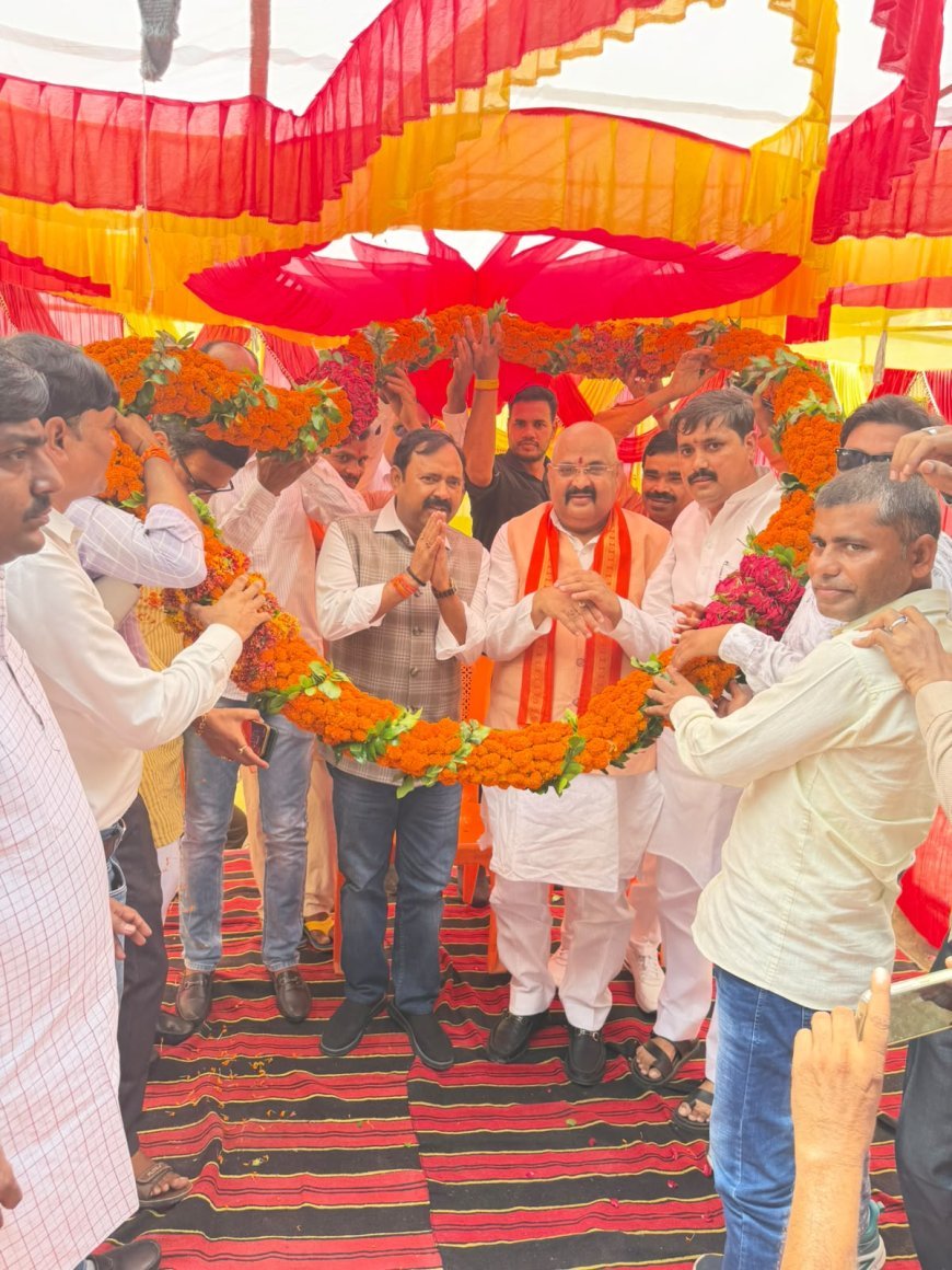 सांसद अशोक रावत का कछौना में भव्य स्वागत, मिशन 2027 की जीत के लिए कार्यकर्ताओं ने भरी हुंकार