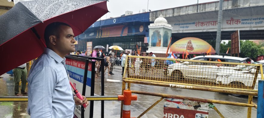 हरिद्वार : हरकी पैड़ी पर डाक कांवड़ियों का सैलाब