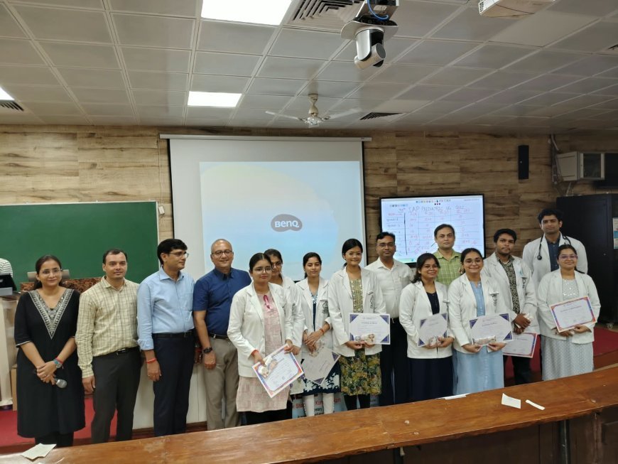 भारतीय बाल रोग अकादमी ने आयोजित किया 39 यूजी क्विज