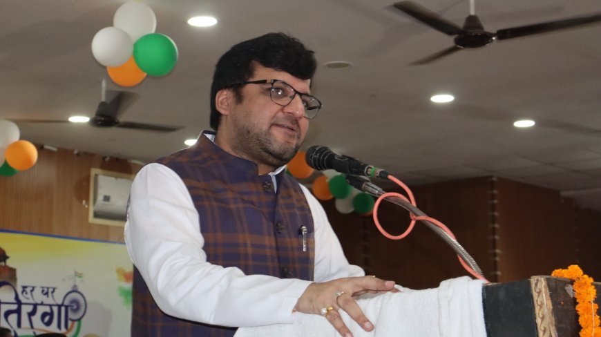 विकसित भारत के संकल्प को साकार करने में युवा दें योगदान : नितिन अग्रवाल