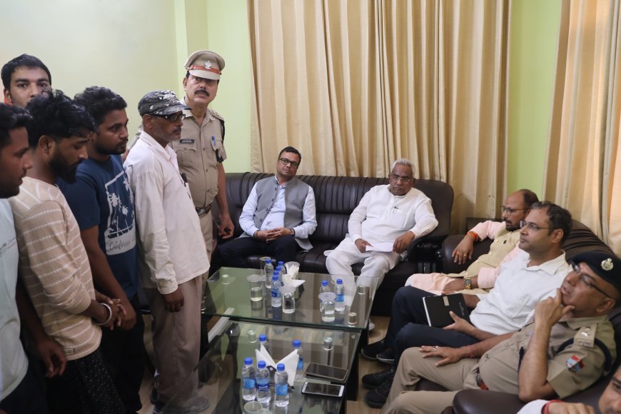 चमोली : टीएचडीसी टनल हादसा: श्रमिक प्रतिनिधिमंडल ने मंत्री मदन कौशिक के समक्ष रखीं मांगें