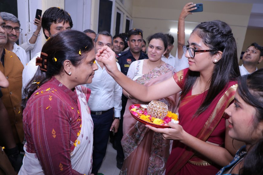 हरियाणा खेल विश्वविद्यालय में उत्साह और उमंग के साथ हुआ दीक्षारंभ समारोह
