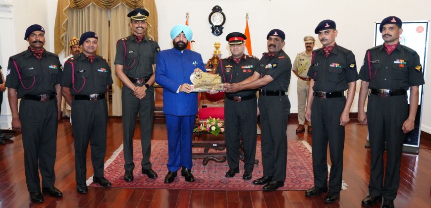 देहरादून : ऑपरेशन सद्भावना में सीमावर्ती विद्यार्थियों ने राज्यपाल से की मुलाकात