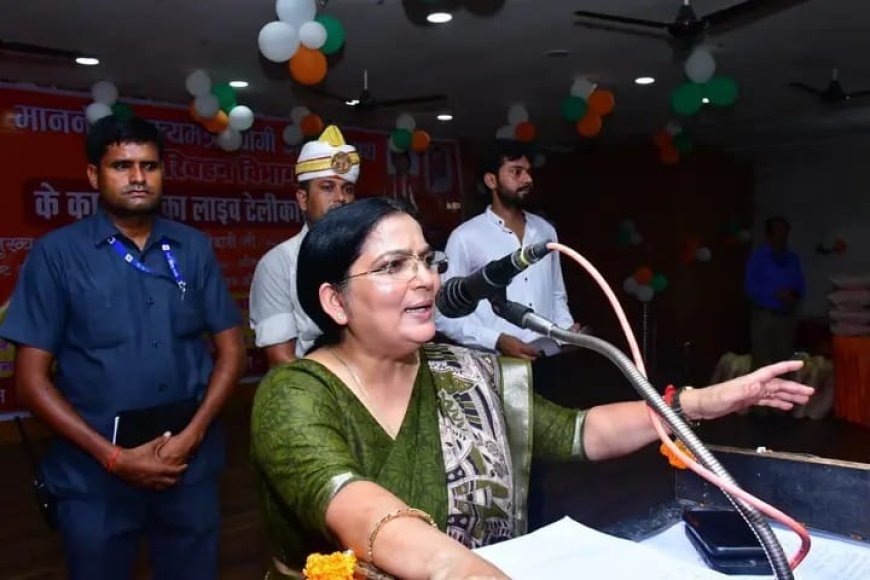 ‘मातृशक्ति का सम्मान और उनकी सुविधा सरकार की प्राथमिकता’:  रजनी तिवारी
