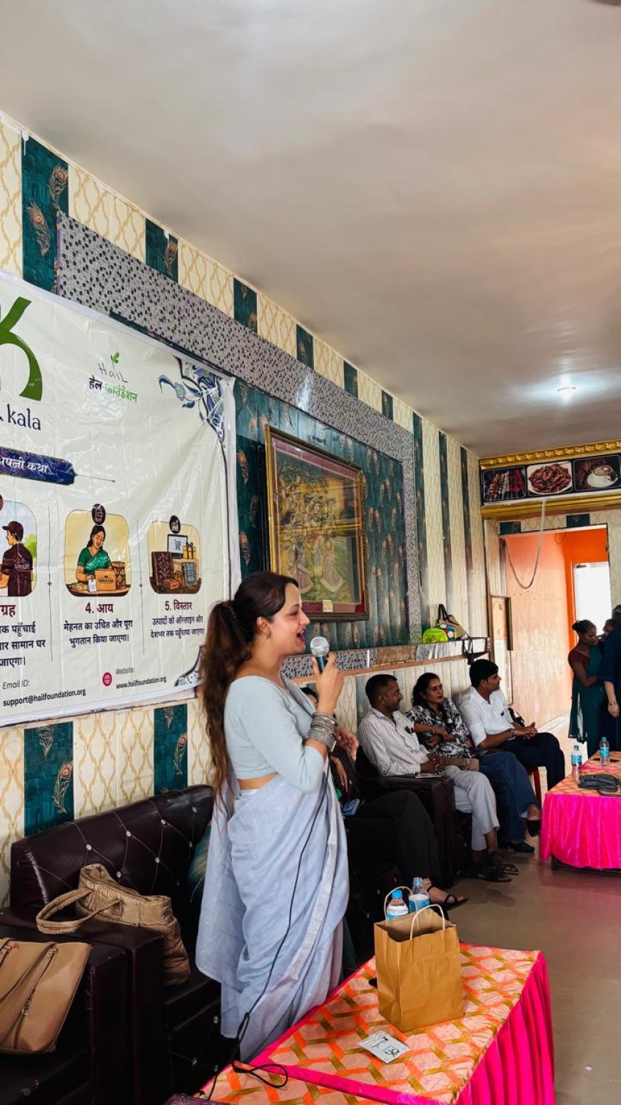 यू.जे. पैलेस में ग्रामीण महिलाओं को दिया रोजगार व आत्मरक्षा का प्रशिक्षण