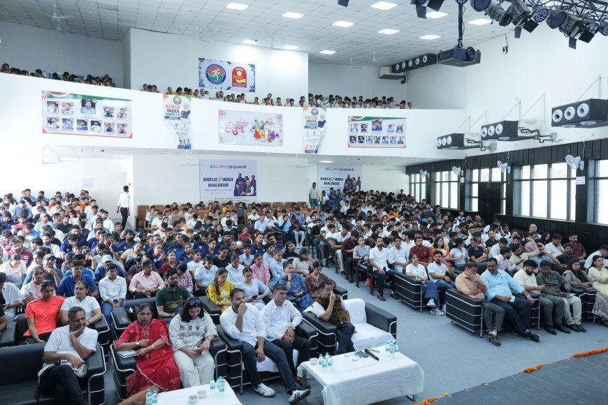 पीएम मोदी ने जेन-जी खिलाड़ियों से किया संवाद, हरियाणा खेल विश्वविद्यालय में उत्साहपूर्वक हुआ ‘खेलो इंडिया संवाद’ कार्यक्रम*