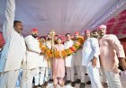 अयोध्या के खजुरावन में सपा का विशाल PDA समागम, किसानों और महंगाई के मुद्दे पर भाजपा सरकार पर साधा निशाना
