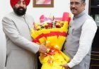 देहरादून : राज्यपाल से सचिव सैनिक कल्याण एवं संस्कृति युगल किशोर पंत ने की भेंट
