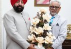 देहरादून : राज्यपाल से उपनल के प्रबंध निदेशक ने की शिष्टाचार भेंट