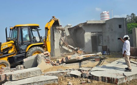 सोनीपत पट्टी मुसलमान की राजस्व सम्पदा में विकसित की जा रही अवैध कॉलोनियों को किया गया ध्वस्त - डीटीपी आर टी शर्मा