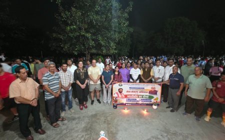 सोनीपत: सेवा संकल्प अभियान के तहत हरियाणा खेल विश्वविद्यालय में ‘आशीर्वाद का दीया’ कार्यक्रम एवं वृक्षारोपण अभियान आयोजित