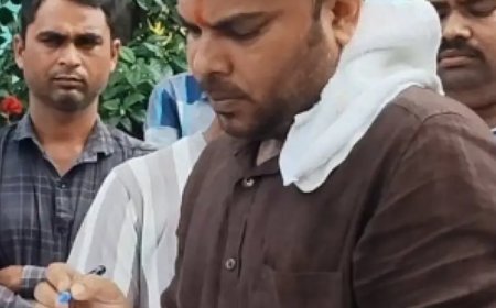 अम्बेडकर नगर: फर्जी सत्यापन का ‘खेल’ पकड़ में आया, ग्राम पंचायत अधिकारी शरद चन्द पर कार्रवाई की जगह चेतावनी की"मीठी गोली"