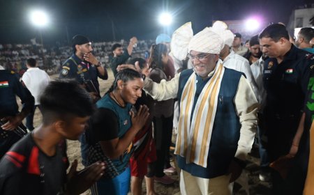 सोनीपत: रिढाऊ-फरमाना में आयोजित हुआ हैवीवेट सर्कल कबड्डी महाकुंभ-2026*