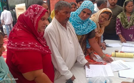 राई बीडीपीओ कार्यालय में सेवा सेतू कैंप का हुआ आयोजन, 20 विभागों ने स्टॉल लगा दी योजनाओं की जानकारी
