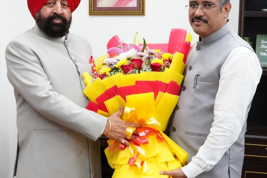 देहरादून : राज्यपाल से उपनल के प्रबंध निदेशक ने की शिष्टाचार भेंट