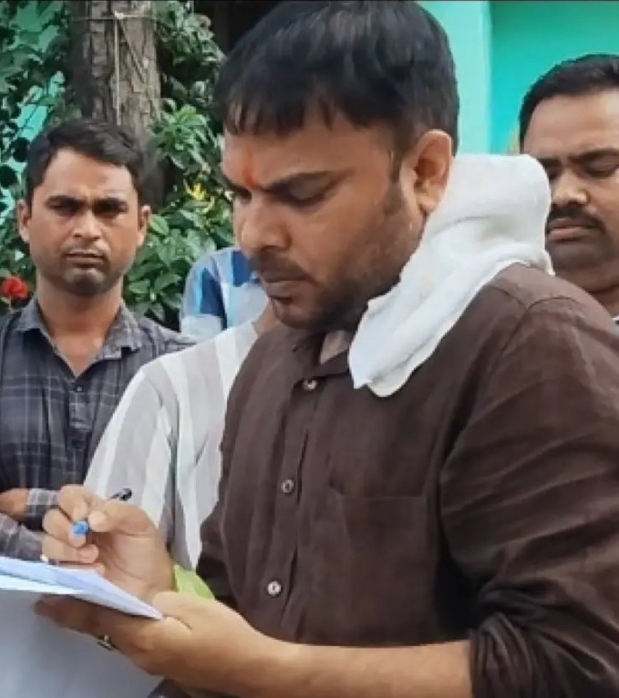 अम्बेडकर नगर: फर्जी सत्यापन का ‘खेल’ पकड़ में आया, ग्राम पंचायत अधिकारी शरद चन्द पर कार्रवाई की जगह चेतावनी की"मीठी गोली"