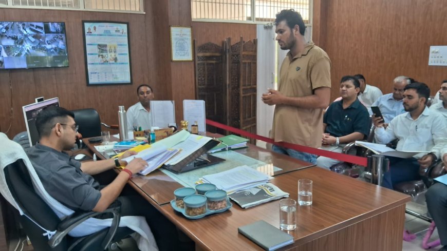 सोनीपत: एसडीएम अंकित कुमार की अध्यक्षता में आयोजित हुआ उपमंडलीय समाधान शिविर, अधिकारियों को शिकायतों के त्वरित समाधान के दिए निर्देश