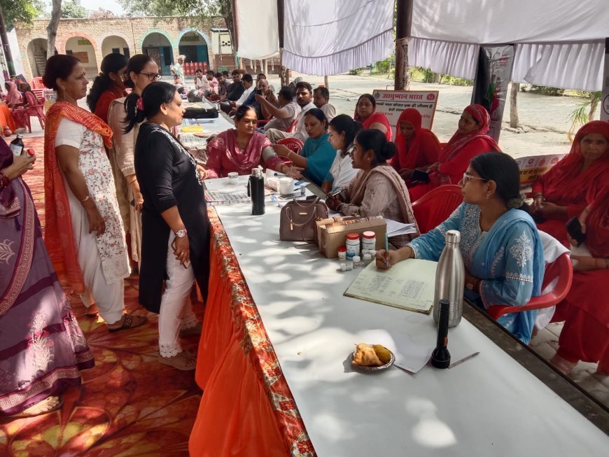 सोनीपत: सरकार आपके द्वार पहुंची ग्रामीणों के बीच, दतौली में आयोजित शिविर में मौके पर हुआ अनेक समस्याओं का समाधान