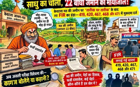 अम्बेडकर नगर: साधु का चोला, 22 बीघा जमीन का मायाजाल!