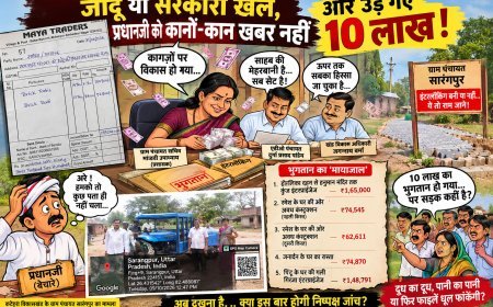 जादू या सरकारी खेल, प्रधानजी को कानों-कान खबर नहीं और उड़ गए 10 लाख!