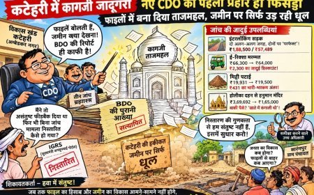 मुख्यमंत्री जनसुनवाई पोर्टल (IGRS) बना मात्र औपचारिकता असंतुष्ट फीडबैक के बावजूद CDO बिना जांच BDO की पुरानी आख्या को दी हरी झंडी