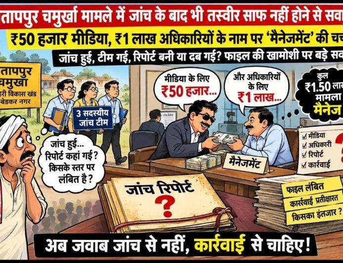 अम्बेडकर नगर: जांच हुई, टीम गई, रिपोर्ट बनी या दब गई? प्रतापपुर चमुर्खा मामले में फाइल की खामोशी पर बड़े सवाल