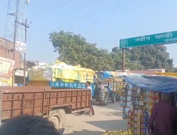 शाहाबाद मंडी की अव्यवस्था हाईवे तक पहुंची, घंटों जाम से जूझते रहे राहगीर